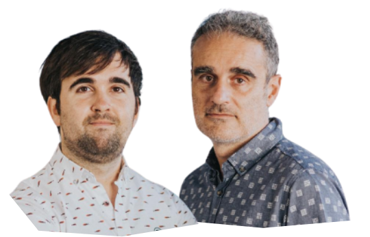 Álvaro Verdoy and Iban Borràs