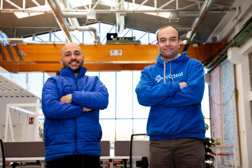 Fracttal co-founders Alejandro Pérez and Christian Struve