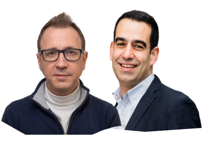Ángel Aparicio and Brais Méndez