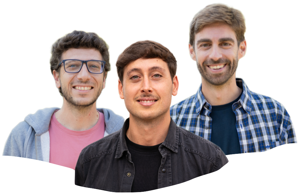 Carlos Urbán, Alfonso Porras, and David Montesinos