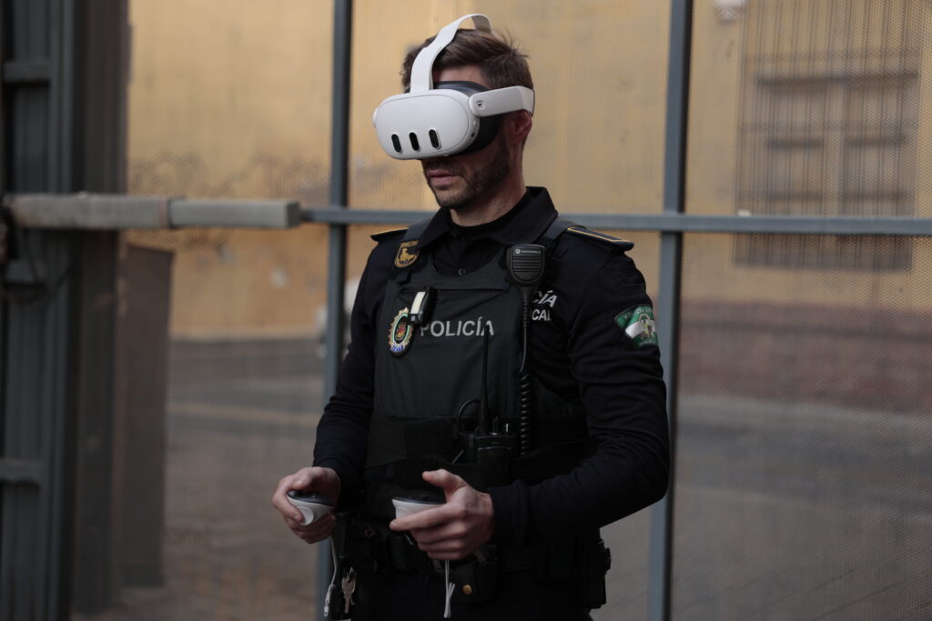 XRF product demonstration with Spanish National Police Corps