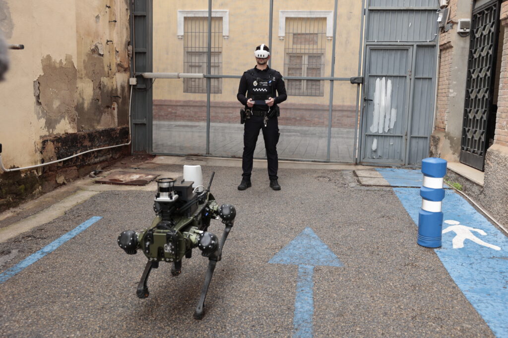XRF product demonstration with Spanish National Police Corps